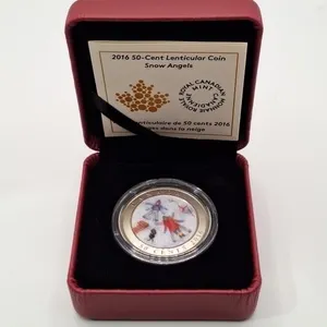 2016 Canada "Snow Angels" 50-Cent Lenticular Coin
