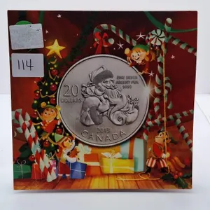 2013 Canada "Santa" .999 Fine Silver Twenty