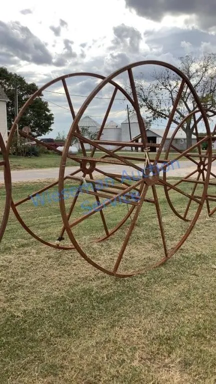 STEEL SPOOL - APPROXIMATELY 8FT
