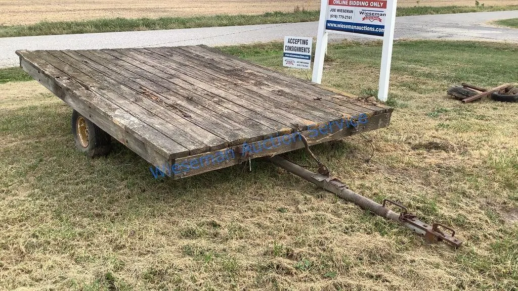 FLATBED YARD WAGON