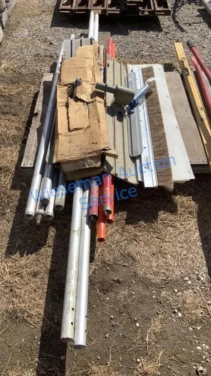 CONCRETE TOOLS - BULL FLOATS, BROOMS, ETC