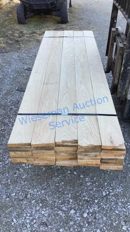 1x6x8 FRESH SAWN OAK LUMBER (40 BOARDS)