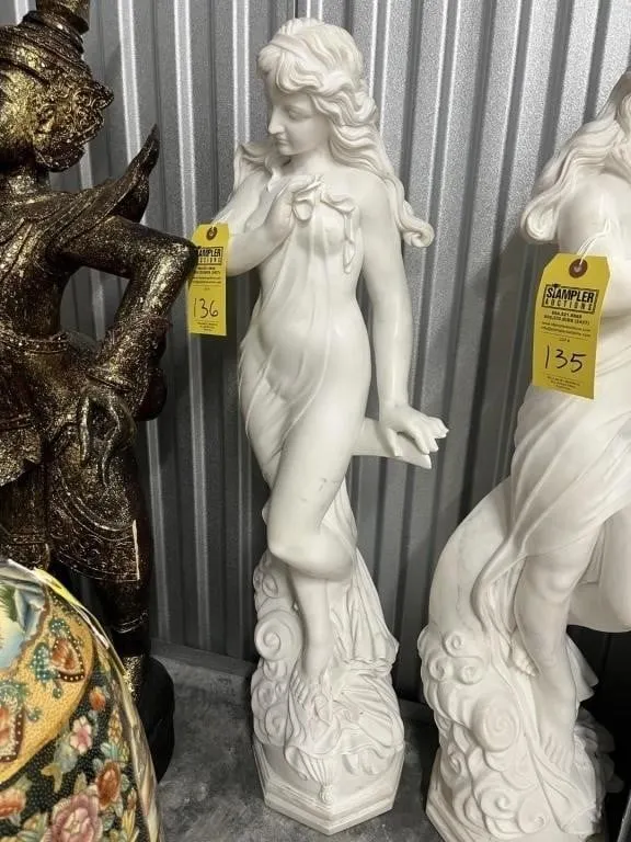 STONE WOMAN STATUE