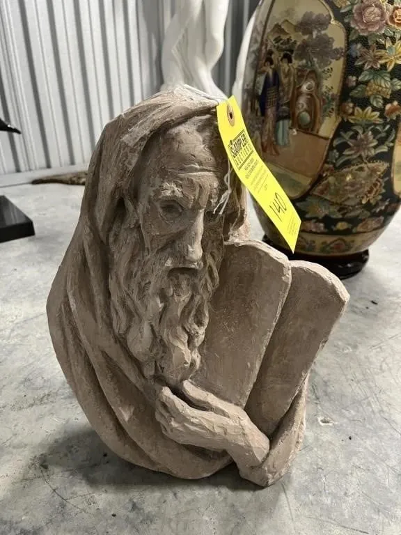 MOSES HOLDING THE 10 COMMANDMENTS - SIGNED ARNOLD