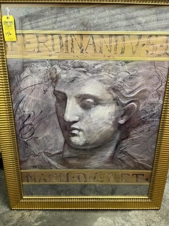 FRAMED ARTWORK - FERDINAND VSI - BY RICHARD FRANKL