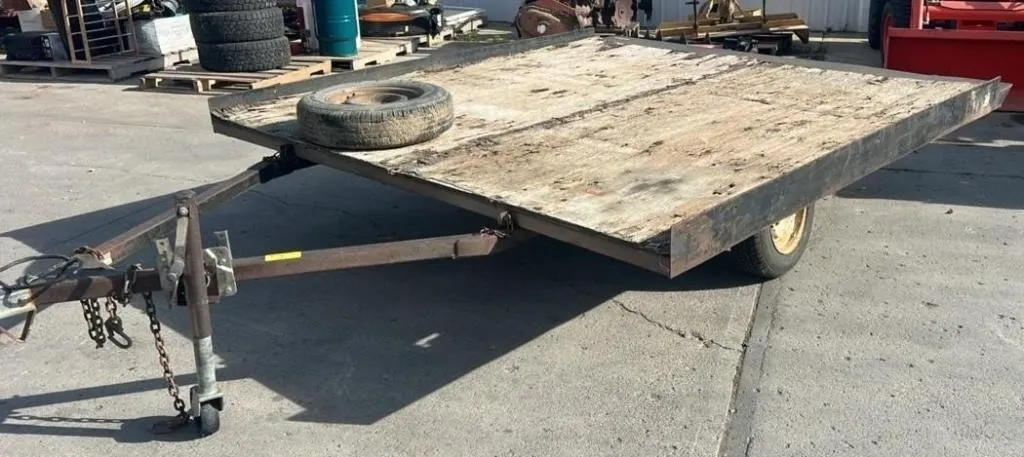 1996 Home Built Single Axle Tilt Deck Snowmobile