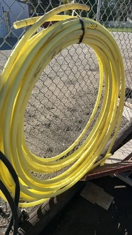 Qty. of 3/4" Gas Plastic Pipe. #C