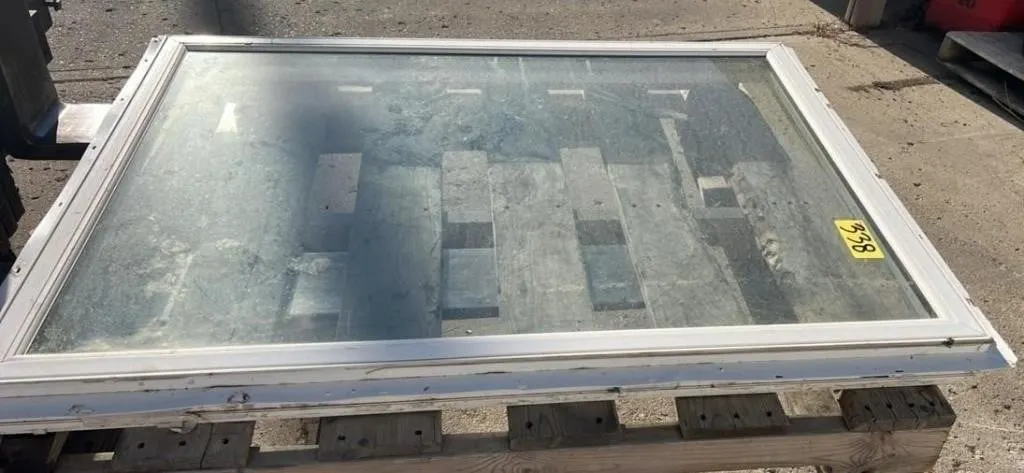 Vinyl Window. Fits a hole 36"W x 47"H. 2" x 4"