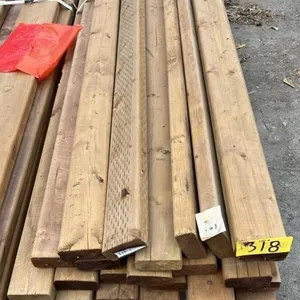 Lots of 24, 2" x 4" x 8ft Treated Boards. #C.