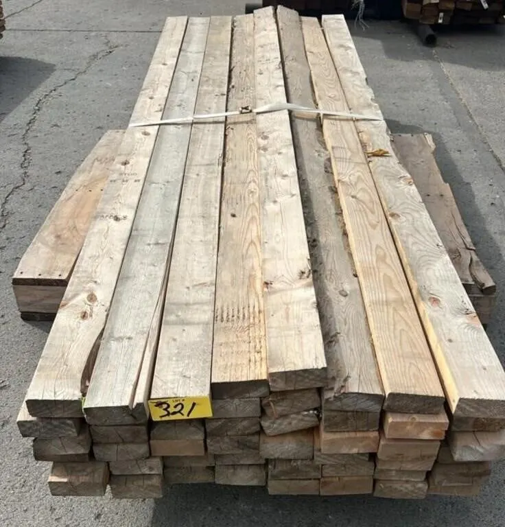 Lot of 48, 2" x 4" x 8ft Studs. #C.