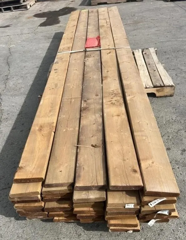 Lot of 40, 5/4x6 x 12ft Treated Deck Boards. #C.