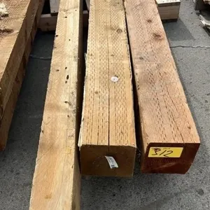 Lot of 2, 6" x 6" x 10ft and 1, 4" x 6" x 12ft