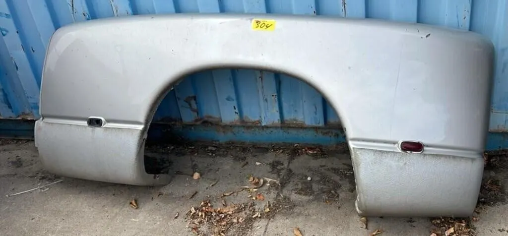 Fibreglass Fender for a Dodge Dual Wheeled Truck.