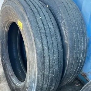 2 Bridgestone 285/75R24.5 Truck Tires. #C.