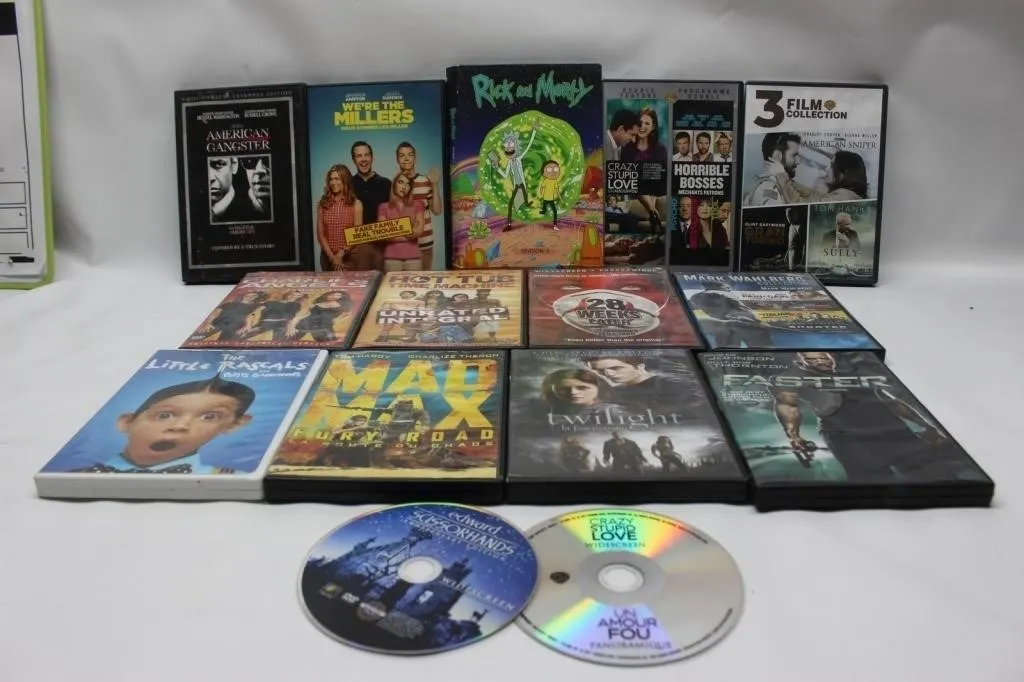 DVD Movie Collection Lot - Assorted Titles
