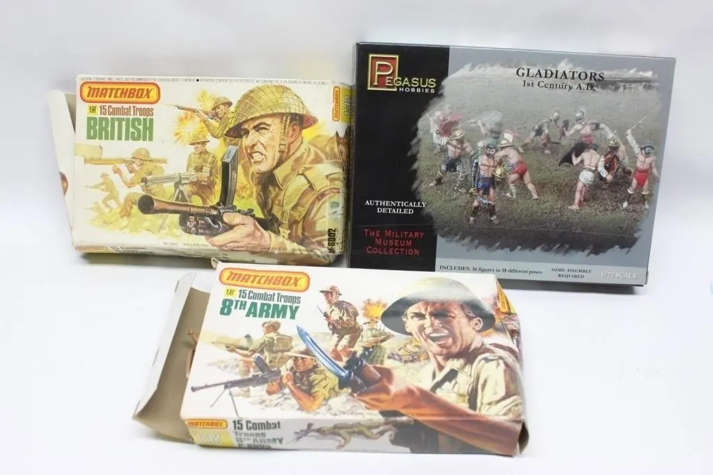Matchbox British & 8th Army, Pegasus Gladiators