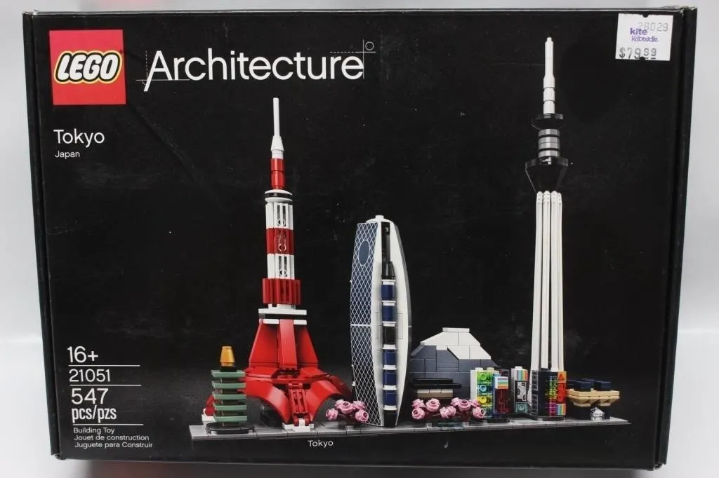 LEGO Architecture Tokyo Set #21051, Opened Not