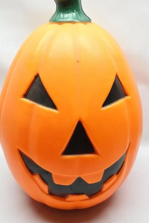 Light-Up Jack-O'-Lantern Blow Mold Pumpkin