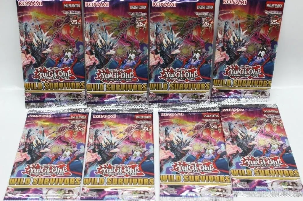Yu-Gi-Oh! Wild Survivors 1st Edition Booster Packs