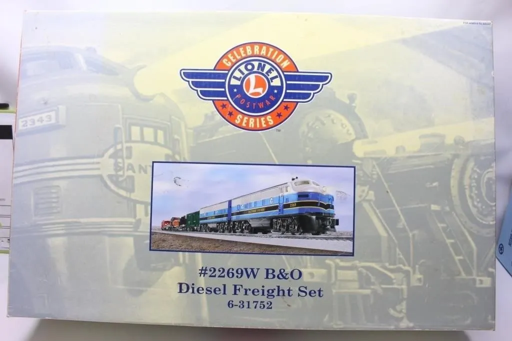 Lionel Celebration Series B&O Diesel Freight Train