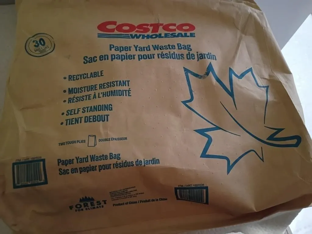 30 JUMBO YARD WASTE BAGS