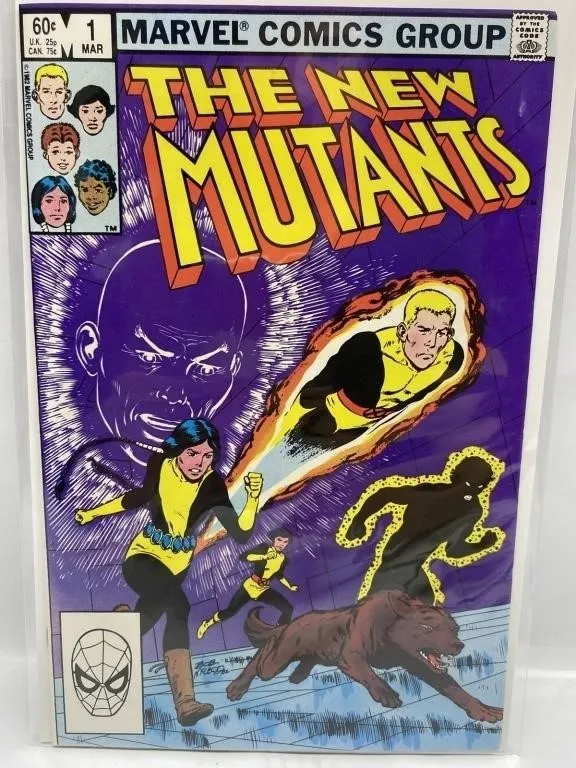 The New Mutants #1 (Marvel, 1983) Comic Book