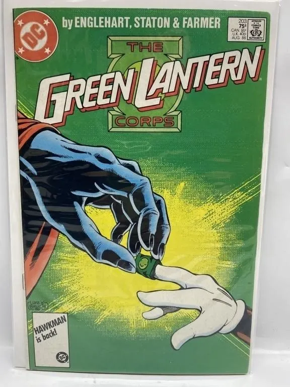 Green Lantern Corps #203 (DC, Aug 1986)