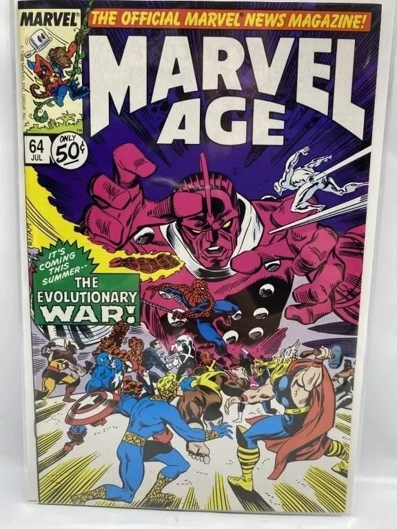 Marvel Age #64 Comic Book