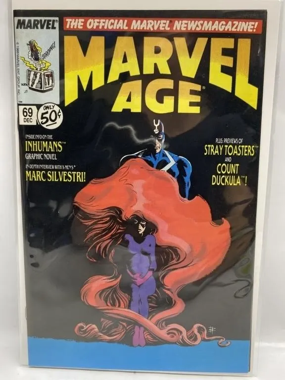 Marvel Age #69 Comic Book (Dec 1988)