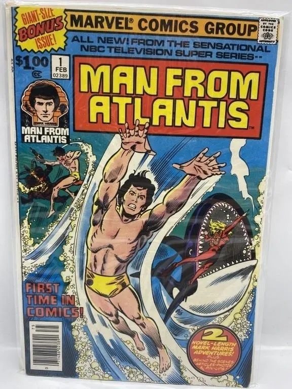Man From Atlantis #1 Marvel Comics Group