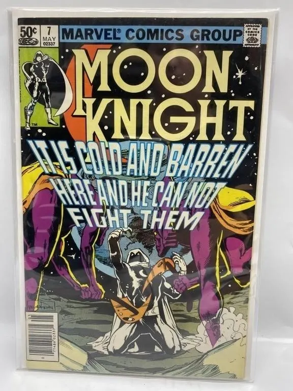 Moon Knight #7 Marvel Comics 1982 Newsstand