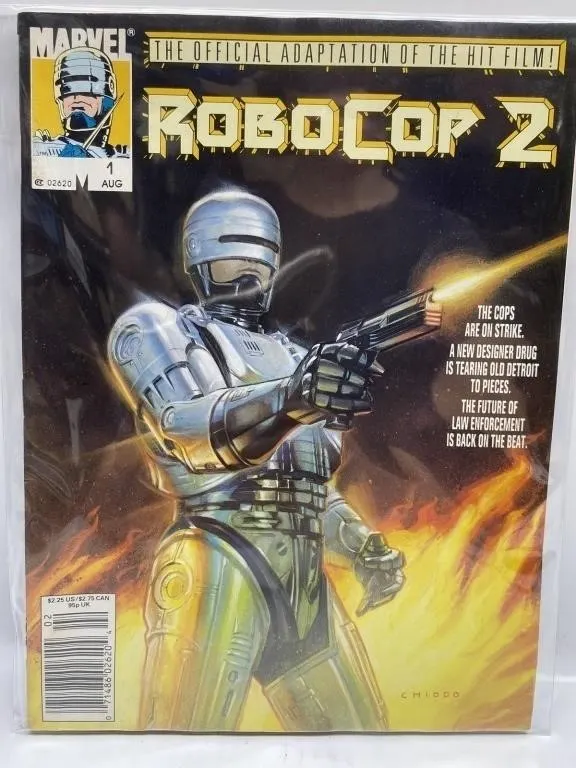 RoboCop 2 Comic & MAD Magazine Lot