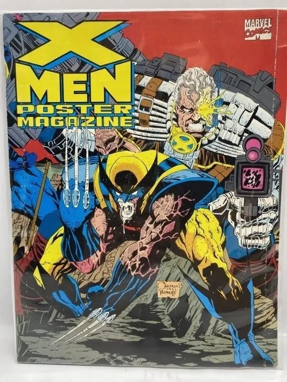 X-Men Poster Magazine, MAD Fall 1984 & MAD Perdue
