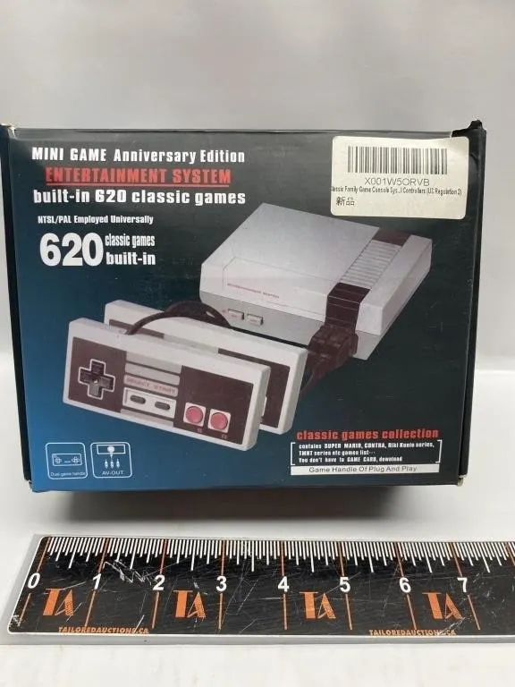 NES-Style Mini Game Console, 620 Built-In Games