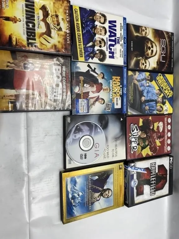 DVD Lot & Signed Numbered Moon Branch Print