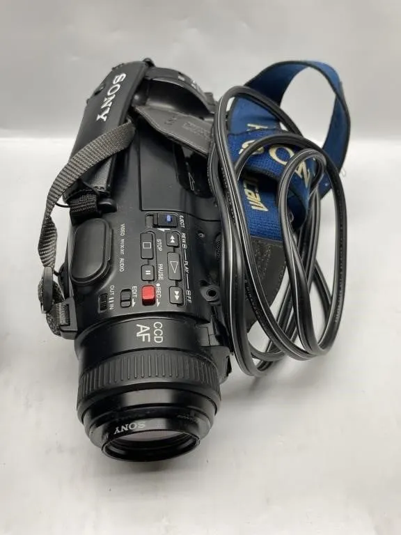 Sony Camcorder with Optex Case & Accessories