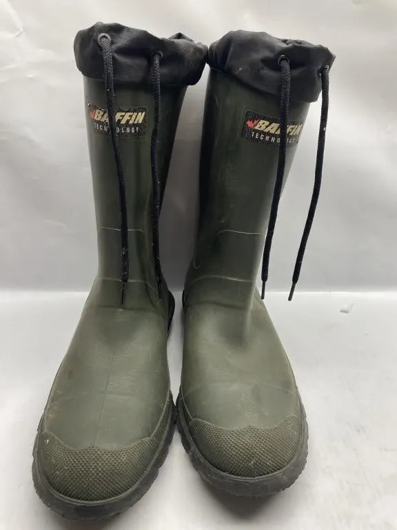 Baffin Technology Rubber Boots, Green