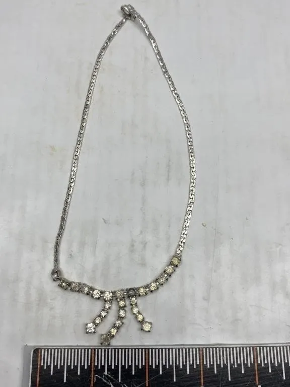 C. 1950's Rhinestone Necklace