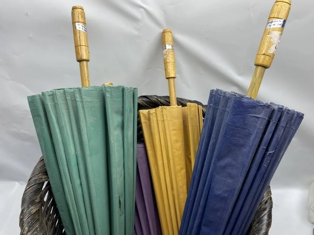 Assorted Color Patio Umbrellas, Thailand