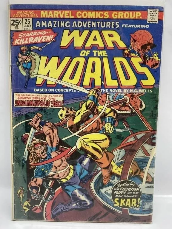 Amazing Adventures #25 War of the Worlds Comic