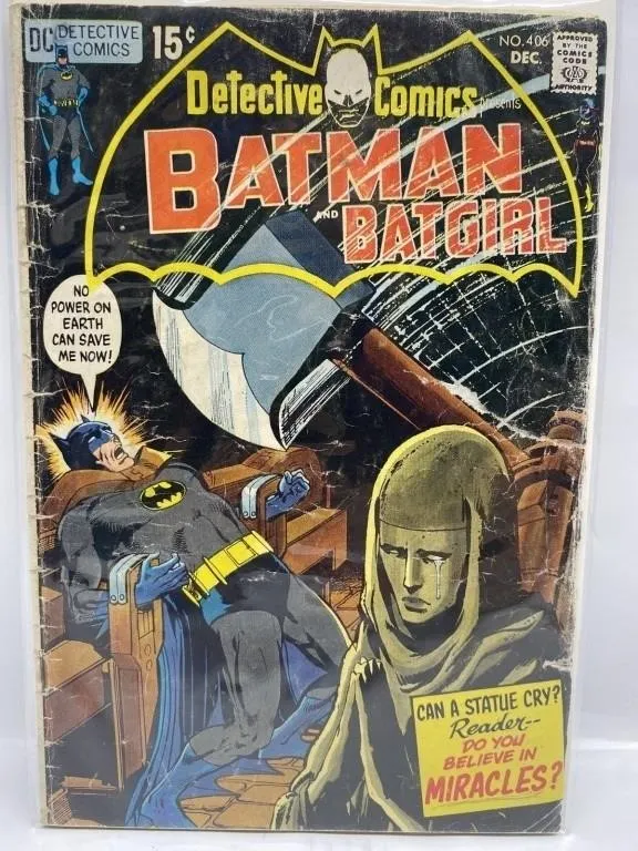 Detective Comics #406 Batman and Batgirl (1970)