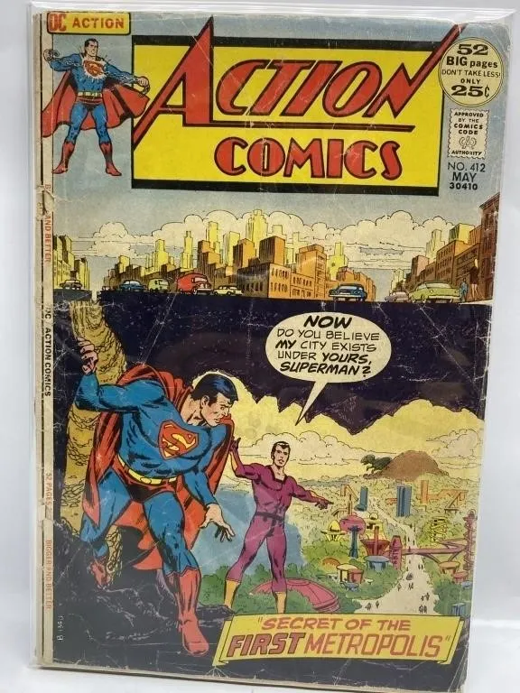 Action Comics No. 412 (DC, May) - Secret of First