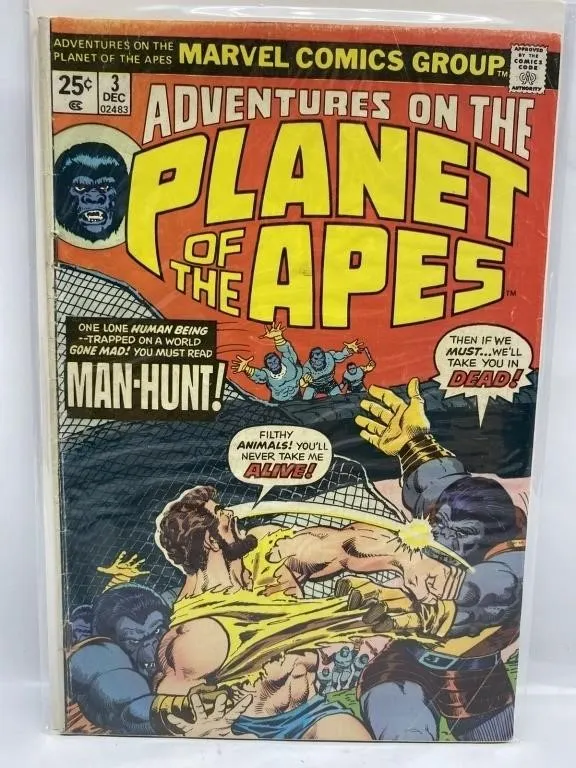Adventures on the Planet of the Apes #3 comic