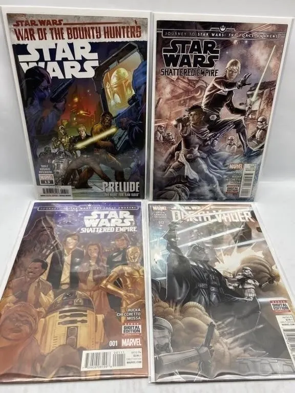 Star Wars Comic Book Lot (4 Issues)