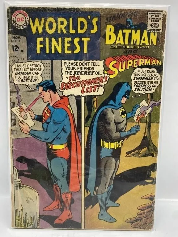 World's Finest #171 (DC, 1967) Batman & Superman