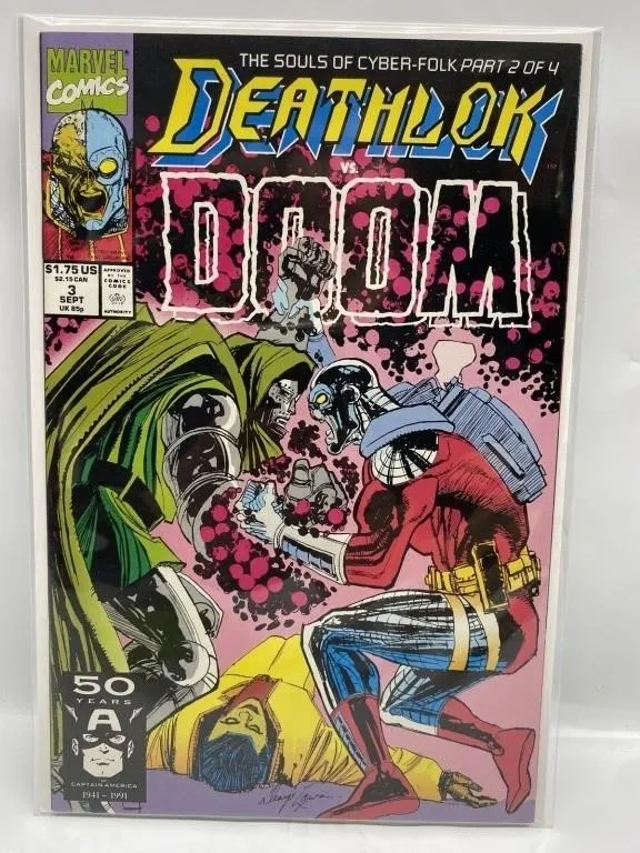 Deathlok vs. Doom #3 Marvel Comic