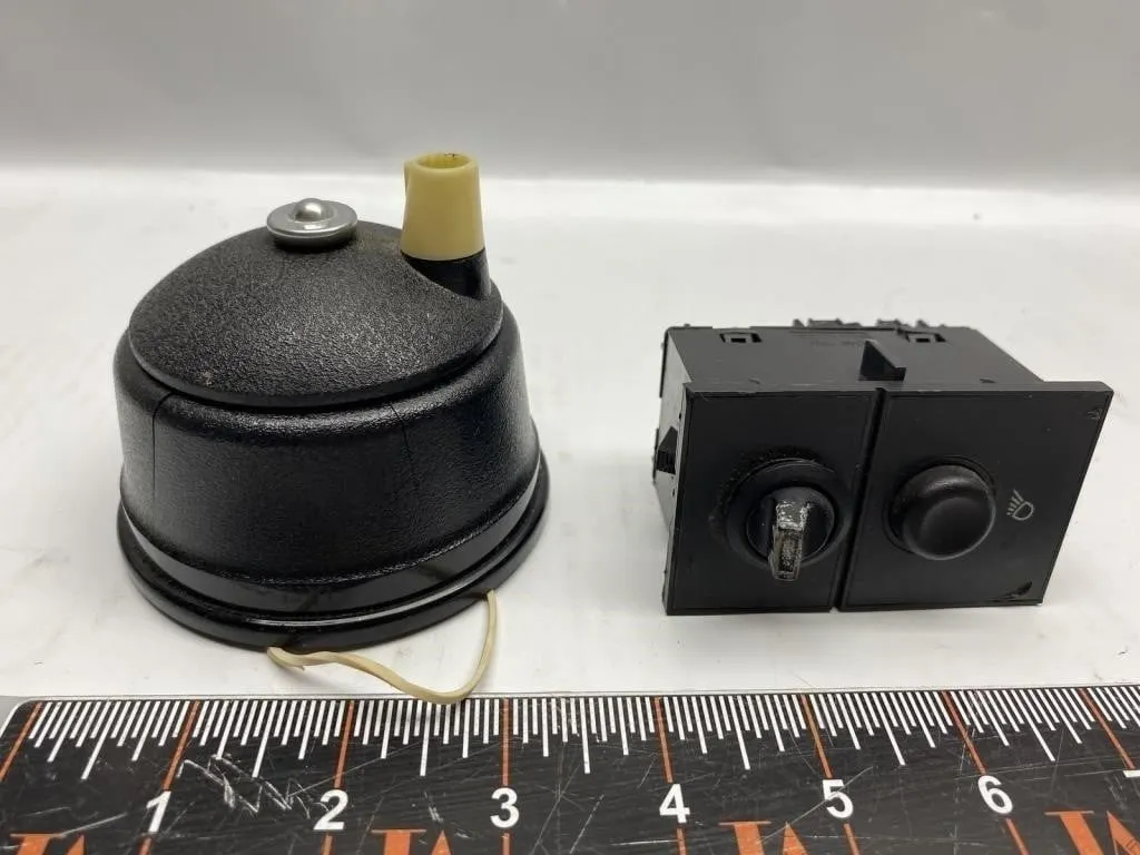 Vintage dome light & headlight switch assemblies