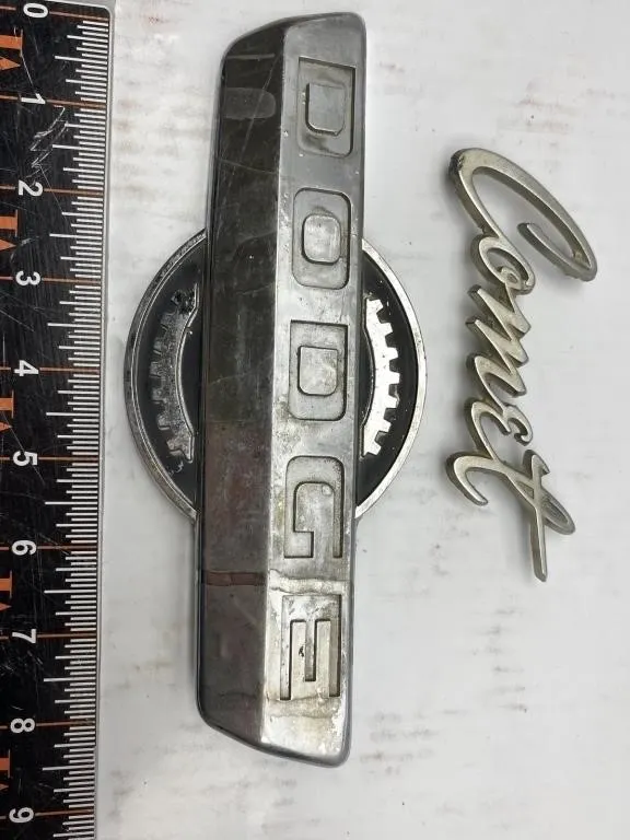 Dodge & Comet Chrome Car Emblems