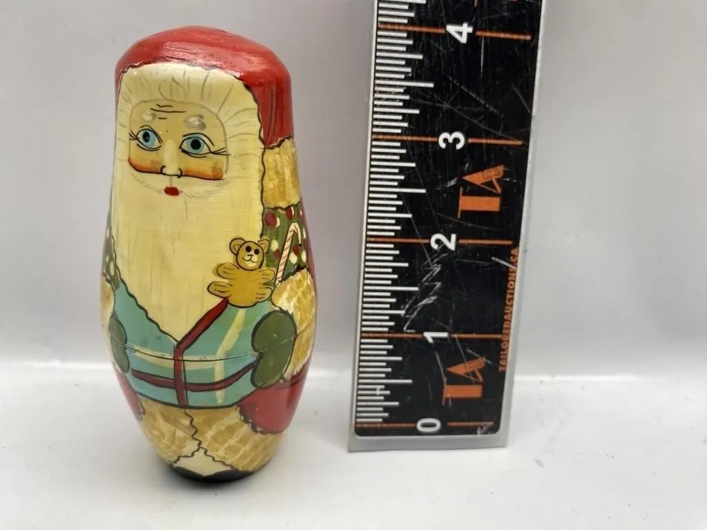 Vintage Santa Nesting Doll