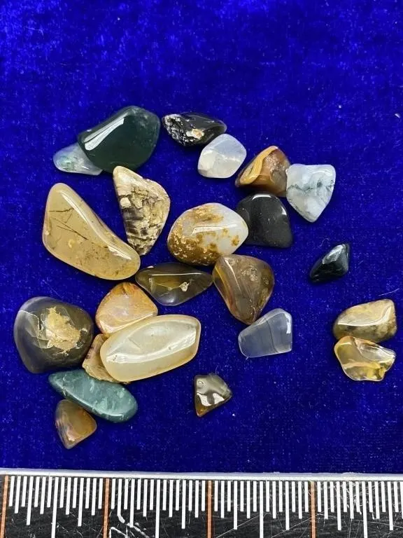 295 CT Polished Agate Specimen Lot